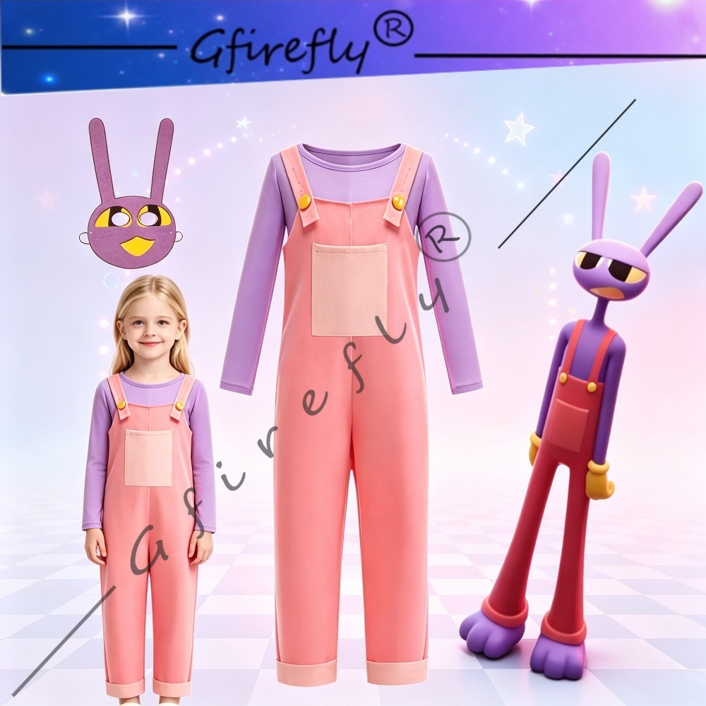 Anime Merchandise Clothes - 서커스 잭스 키즈 코스프레 의상 투피스