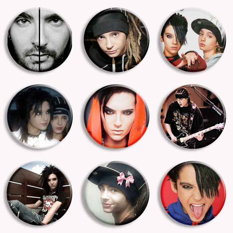 Pin Button Badge - 록 밴드 토키오 호텔 카울리츠 빈티지