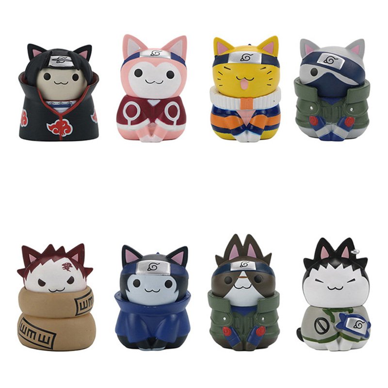 Rare Anime Merchandise - 애니메이션 나루토 피규어 장난감 귀여운 미니