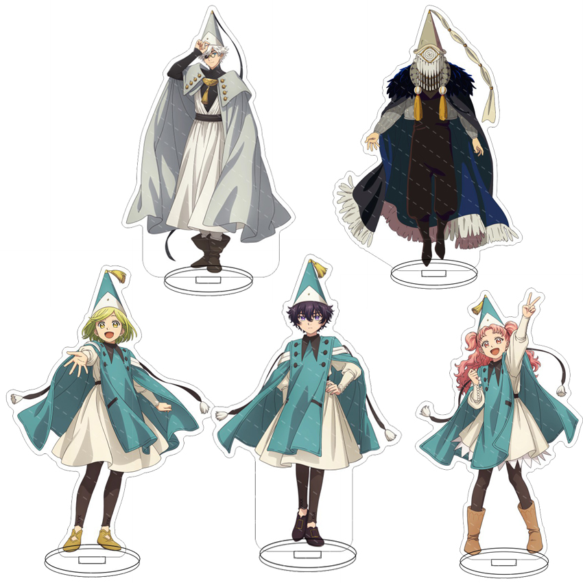 Anime Merchandise - 16CM 애니메이션 아크릴 스탠드 마녀 모자
