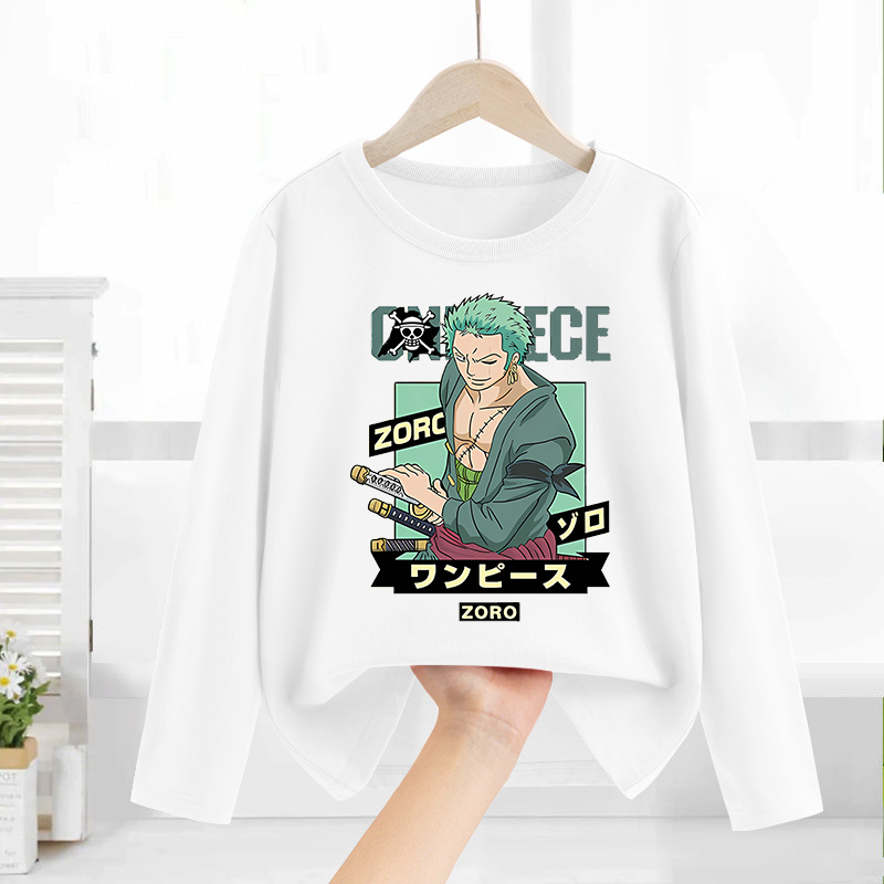 원피스 긴팔 애니메이션 프린트 탑 베이스 레이어 셔츠  - Anime Merchandise Clothes 리뷰 및 가격
