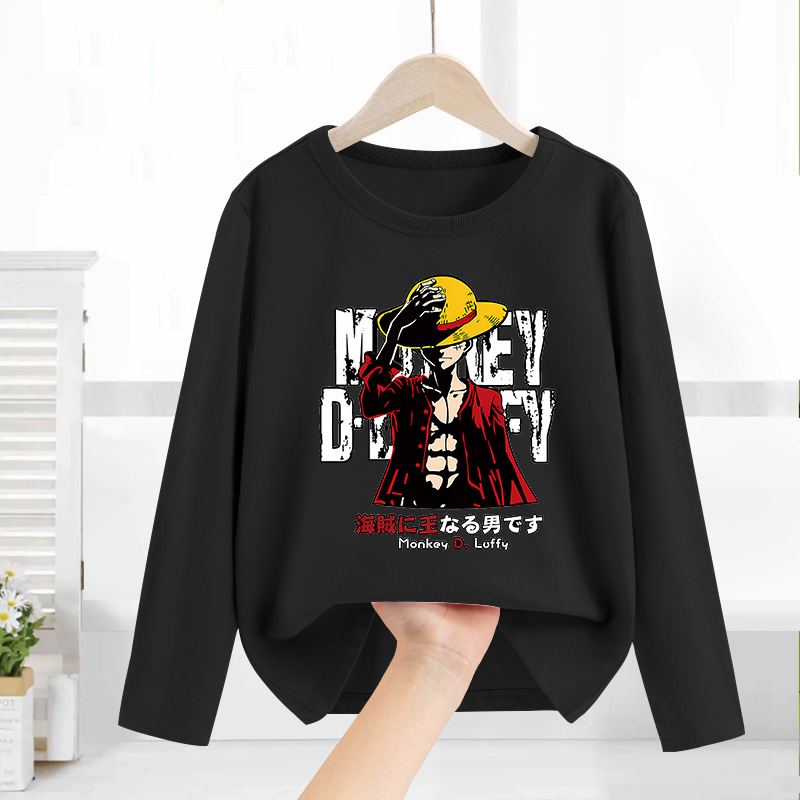 원피스 긴팔 애니메이션 프린트 탑 베이스 레이어 셔츠  - Anime Merchandise Clothes 리뷰 및 가격