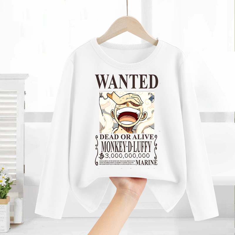 원피스 긴팔 애니메이션 프린트 탑 베이스 레이어 셔츠  - Anime Merchandise Clothes 리뷰 및 가격