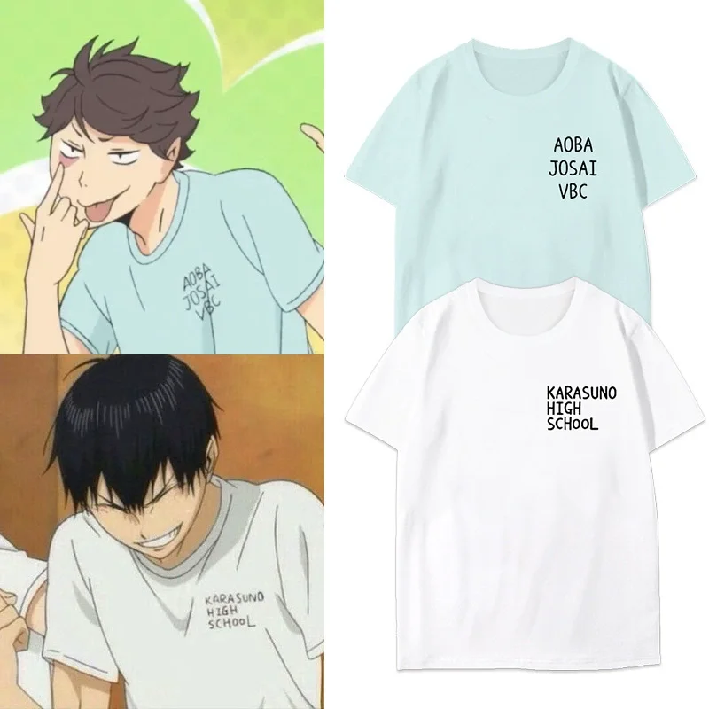 애니메이션 하이큐!! 아오바 조사이 티셔츠 히나타 쇼요 - Anime Merchandise Clothes 리뷰 및 가격