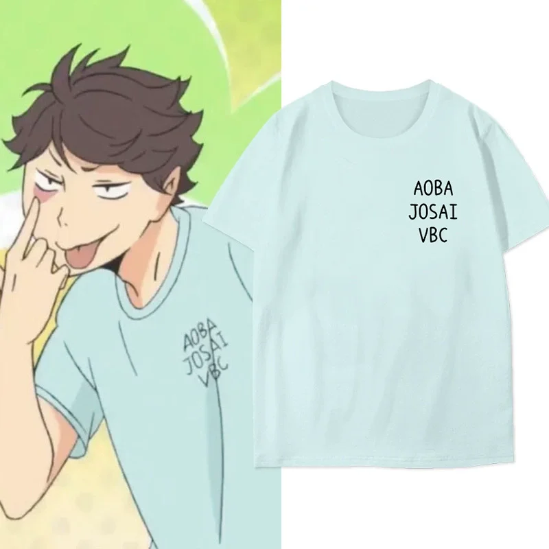 애니메이션 하이큐!! 아오바 조사이 티셔츠 히나타 쇼요 - Anime Merchandise Clothes 리뷰 및 가격