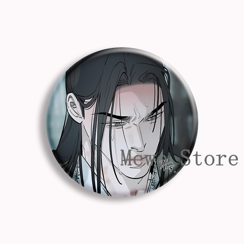로터스 하트 애니메이션 소프트 버튼 핀 BL 만화 남자 - Pin Button Badge 리뷰 및 가격