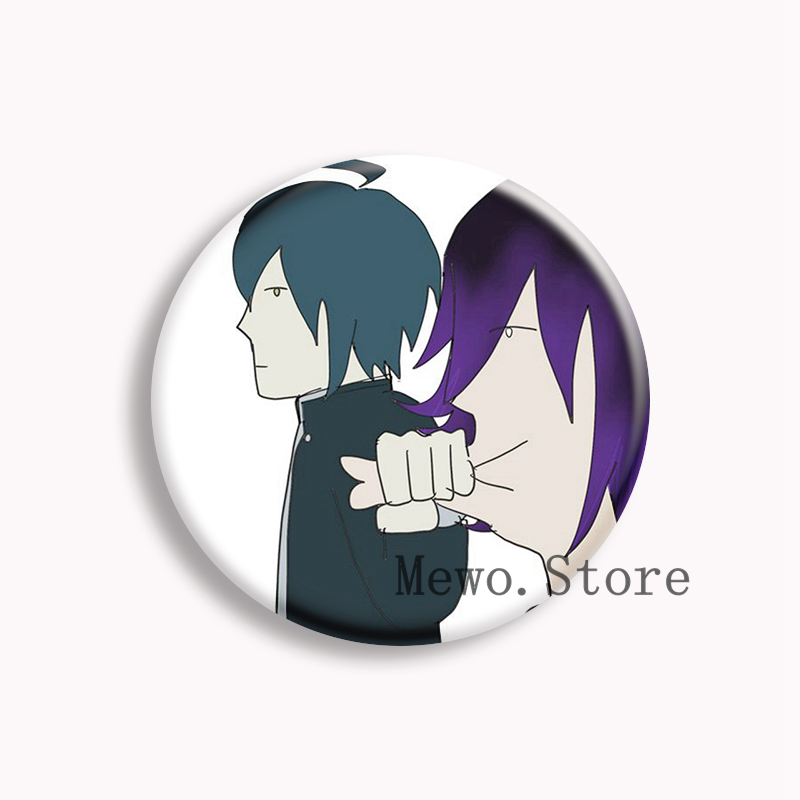 Kokichi Ouma Shuichi Saihara D - Pin Button Badge 리뷰 및 가격