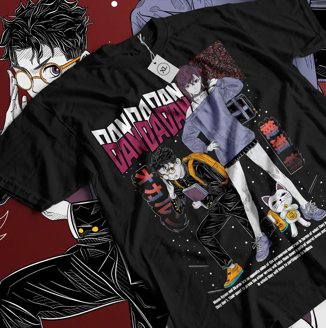 인기 만화 다나다단 마네키 네코 멀티 패널 만화 티셔츠 - Popular Anime Merchandise 리뷰 및 가격