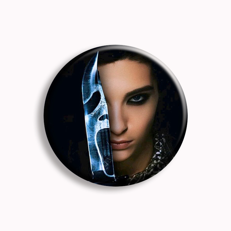 록 밴드 토키오 호텔 카울리츠 빈티지 소프트 단추 핀  - Pin Button Badge 리뷰 및 가격