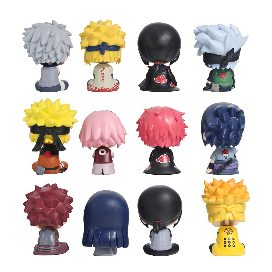 12개 나루토 질풍전 애니메이션 Q 버전 앉아있는 피규 - Rare Anime Merchandise 리뷰 및 가격